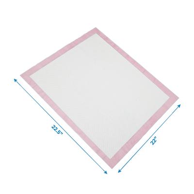 Show full view: Best Pet Supplies Disposable Puppy Pads Training Dog Potty Pads, Baby Pink, 23 x 22-in, 100 count slide 6 of 8