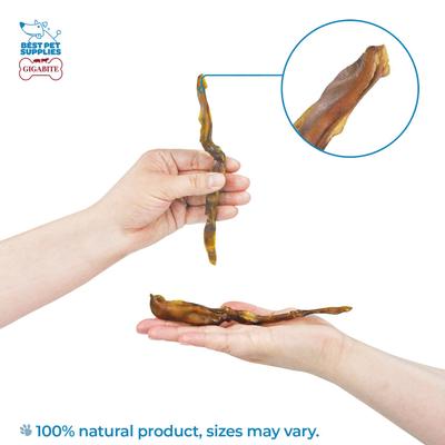 Show full view: Best Pet Supplies GigaBite All-Natural Adult Pig Ear Slices Dog Chews, 2.2-lb bag slide 6 of 8