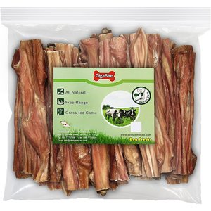 Best Pet Supplies GigaBite Beef Bladder Sticks Dog Treats, 6-inch, 25 count