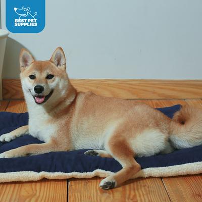 Show full view: Best Pet Supplies Heavy Duty Dog Crate Mat, Navy Blue, Medium slide 4 of 6