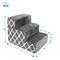 Show in main carousel: Best Pet Supplies Lattice Print Foldable Foam Cat & Dog Stairs, Dark Gray, Small slide 2 of 6