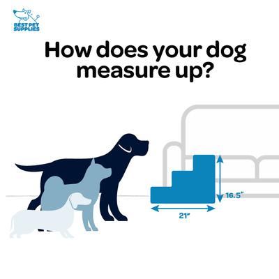 Show full view: Best Pet Supplies Lattice Print Foldable Foam Cat & Dog Stairs, Dark Gray, Small slide 4 of 6