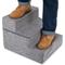 Show in main carousel: Best Pet Supplies Linen Covered Foam Foldable Cat & Dog Stairs, Gray, Small slide 3 of 7