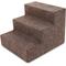 Show in main carousel: Best Pet Supplies Linen & Foam Cat & Dog Stairs, Brown, Small slide 1 of 5