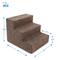 Show in main carousel: Best Pet Supplies Linen & Foam Cat & Dog Stairs, Brown, Small slide 2 of 5