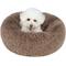 Show in main carousel: Best Pet Supplies Round Calming Bolster Dog & Cat Bed, Caramel, Small slide 1 of 8