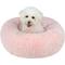 Show in main carousel: Best Pet Supplies Round Calming Bolster Dog & Cat Bed, Pink, Large slide 1 of 7