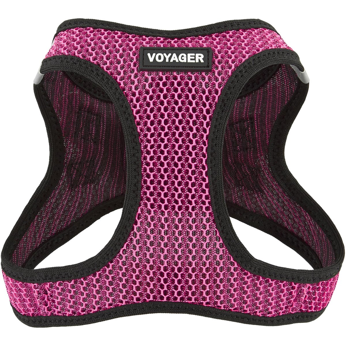 Best Pet Supplies Voyager All Season Mesh Dog Harness, Fuchsia, Large