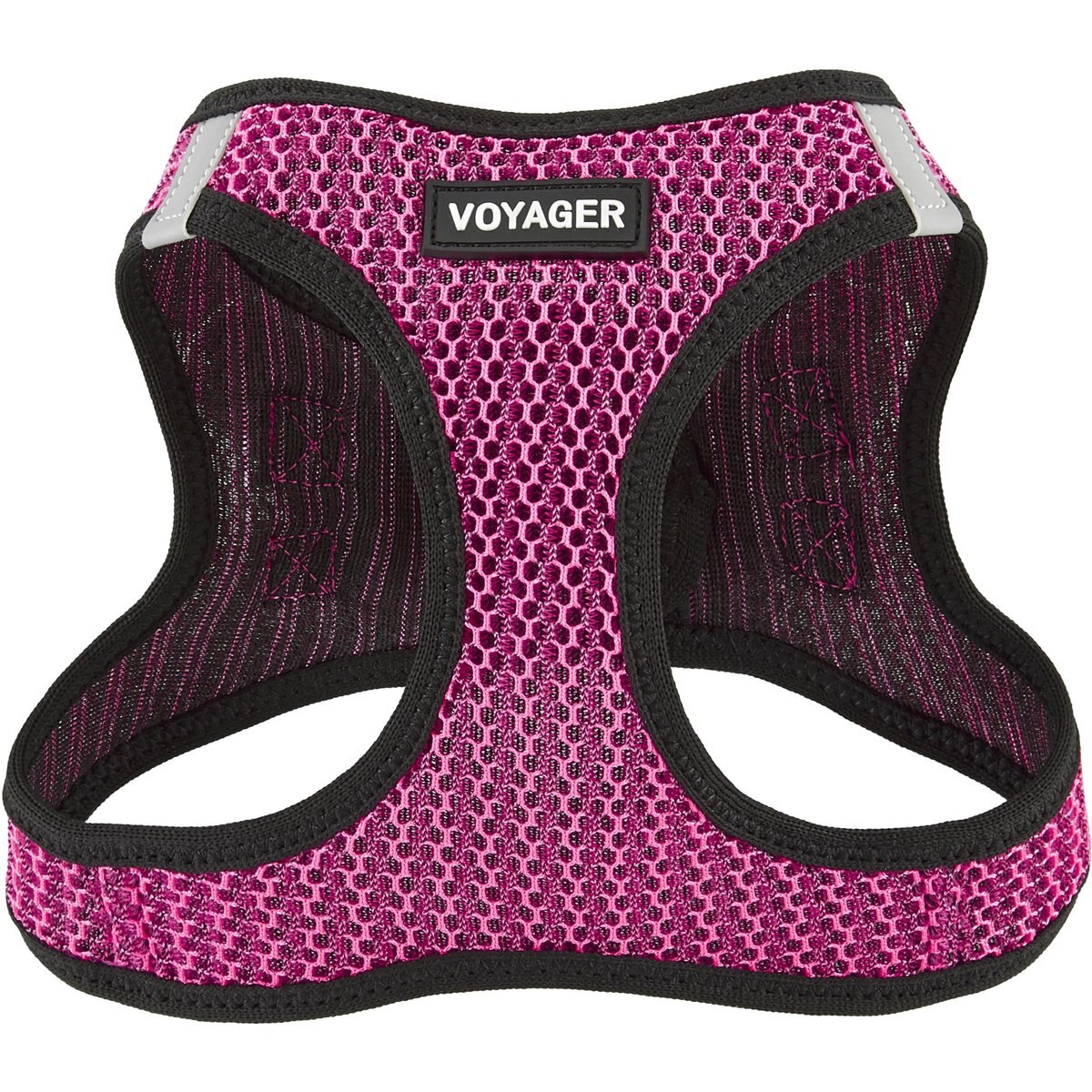 Best Pet Supplies Voyager All Season Mesh Dog Harness, Fuchsia, Medium