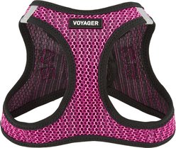 Best Pet Supplies Voyager All Season Mesh Dog Harness, Fuchsia, Small