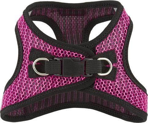 Show full view: Best Pet Supplies Voyager All Season Mesh Dog Harness, Fuchsia, Small slide 2 of 10