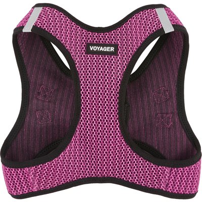 Best Pet Supplies Best Pet Supplies Voyager All Season Mesh Dog Harness, Fuchsia, X-Large
