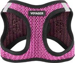 Best Pet Supplies Voyager All Season Mesh Dog Harness, Fuchsia, X-Small