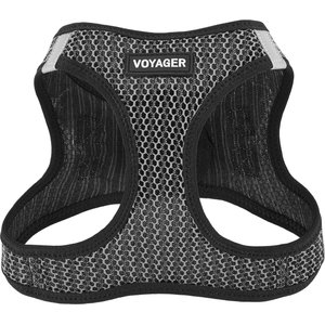 Best Pet Supplies Voyager All Season Mesh Dog Harness, Gray, Medium
