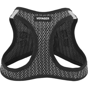 Best Pet Supplies Voyager All Season Mesh Dog Harness, Gray, Small