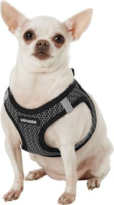 Show full view: Best Pet Supplies Voyager All Season Mesh Dog Harness, Gray, X-Small slide 5 of 10