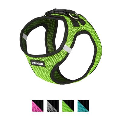 Show full view: Best Pet Supplies Voyager All Season Mesh Dog Harness, Lime Green, Large slide 4 of 11