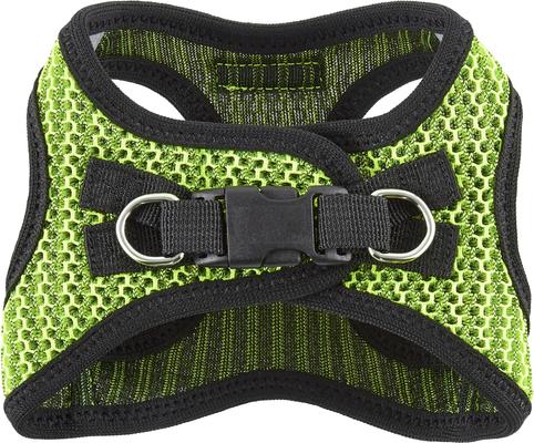 Show full view: Best Pet Supplies Voyager All Season Mesh Dog Harness, Lime Green, X-Small slide 3 of 11