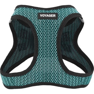 Best Pet Supplies Best Pet Supplies Voyager All Season Mesh Dog Harness, Turquoise, Large