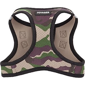 Best Pet Supplies Voyager Army Base Mesh Dog Harness, Large