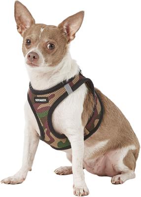 Show full view: Best Pet Supplies Voyager Army Base Mesh Dog Harness, Small slide 5 of 11