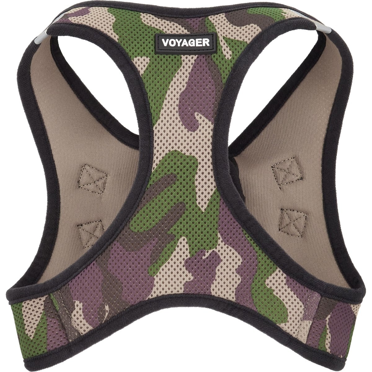 Best Pet Supplies Voyager Army Base Mesh Dog Harness, X-Large