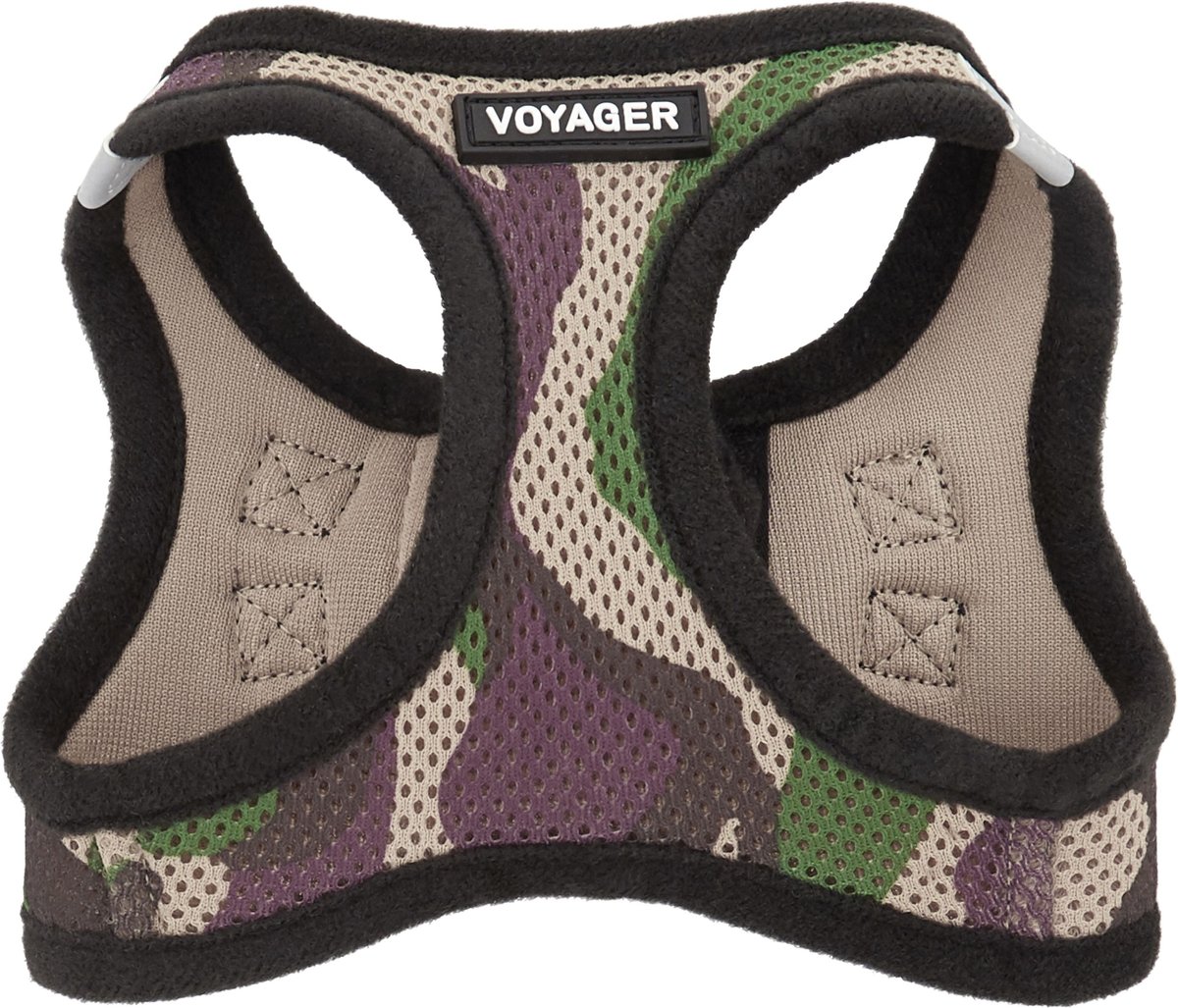 Best Pet Supplies Voyager Army Base Mesh Dog Harness