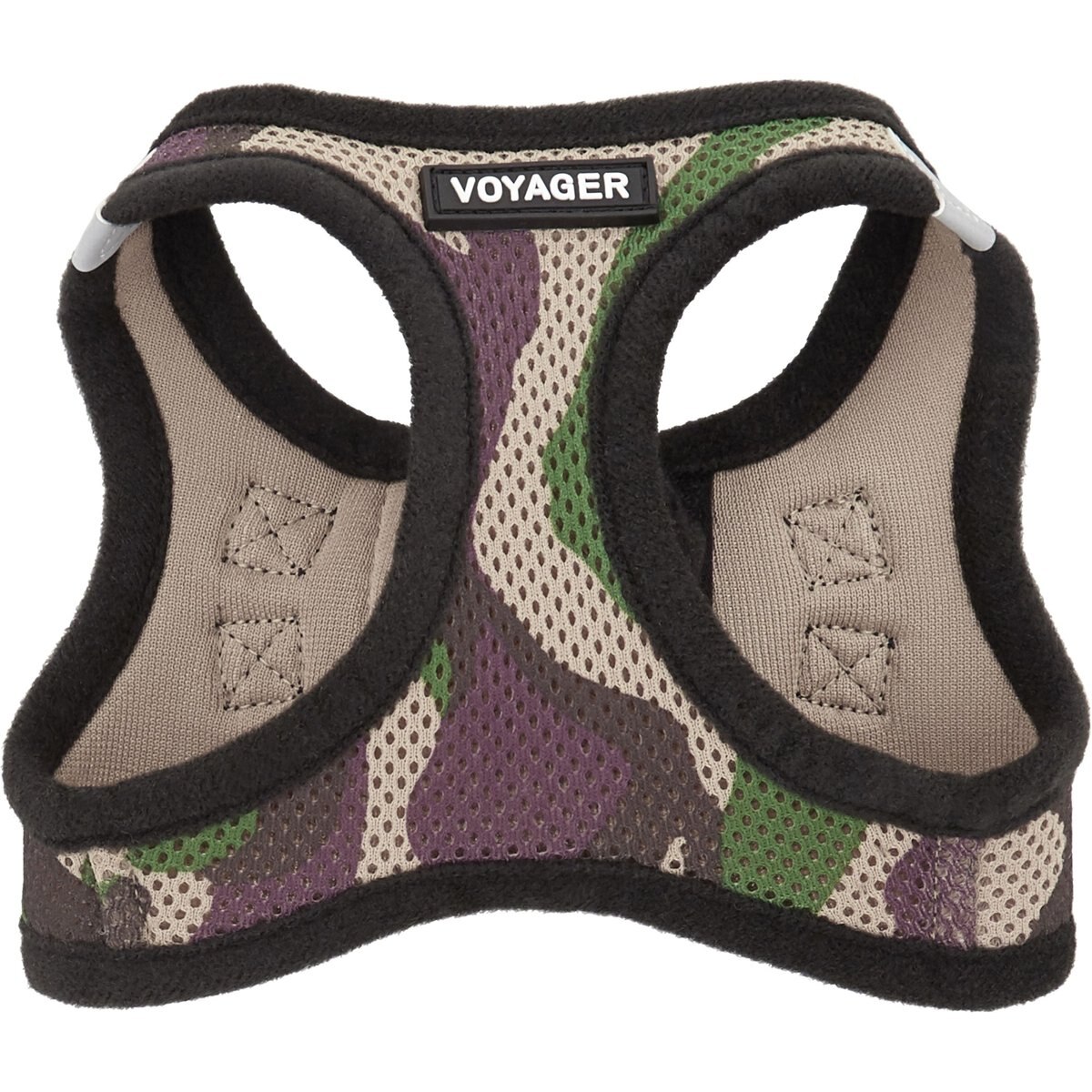 Best Pet Supplies Voyager Army Base Mesh Dog Harness, X-Small