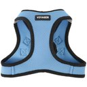 Best Pet Supplies Voyager Black Trim Mesh Dog Harness, Baby Blue, Large