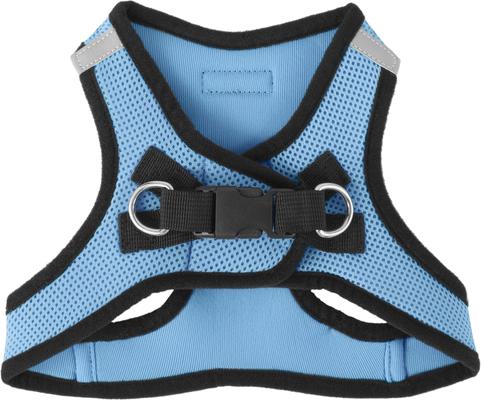 Show full view: Best Pet Supplies Voyager Black Trim Mesh Dog Harness, Baby Blue, Large slide 2 of 12