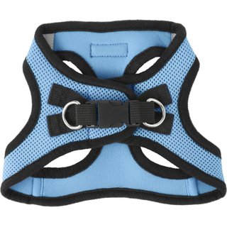 Best Pet Supplies Voyager Black Trim Mesh Dog Harness, Baby Blue, Medium slide 2 of 9