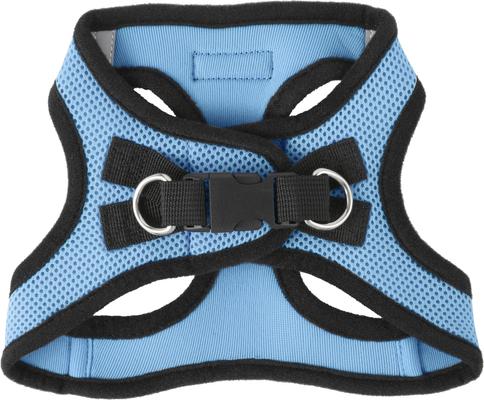 Show full view: Best Pet Supplies Voyager Black Trim Mesh Dog Harness, Baby Blue, Medium slide 2 of 12