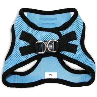 Best Pet Supplies Voyager Black Trim Mesh Dog Harness, Baby Blue, Medium slide 4 of 9