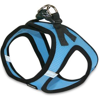 Best Pet Supplies Voyager Black Trim Mesh Dog Harness, Baby Blue, Medium slide 5 of 9