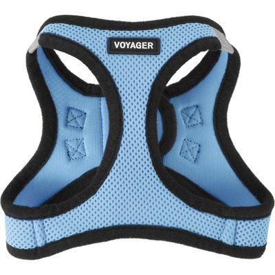 Best Pet Supplies Best Pet Supplies Voyager Black Trim Mesh Dog Harness, Baby Blue, Small