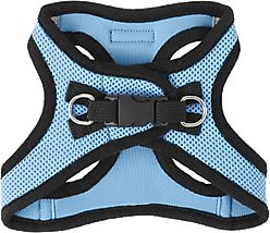 Best Pet Supplies Voyager Black Trim Mesh Dog Harness, Baby Blue, Small slide 2 of 9