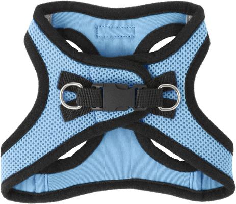 Show full view: Best Pet Supplies Voyager Black Trim Mesh Dog Harness, Baby Blue, Small slide 3 of 13