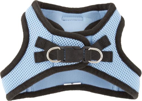 Show full view: Best Pet Supplies Voyager Black Trim Mesh Dog Harness, Baby Blue, Small slide 9 of 13