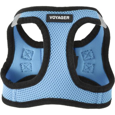 Best Pet Supplies Best Pet Supplies Voyager Black Trim Mesh Dog Harness, Baby Blue, X-Small