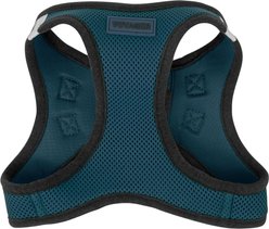 Best Pet Supplies Voyager Black Trim Mesh Dog Harness, Blue, Large