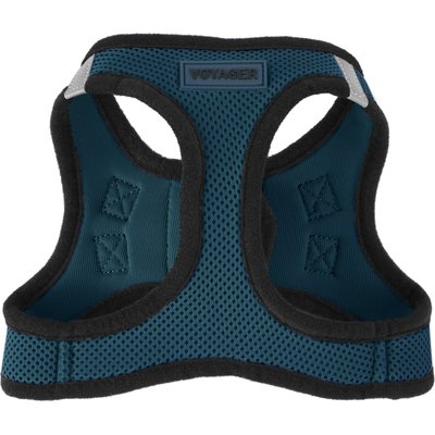 Best Pet Supplies Best Pet Supplies Voyager Black Trim Mesh Dog Harness, Blue, Medium