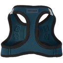Best Pet Supplies Voyager Black Trim Mesh Dog Harness, Blue, Medium