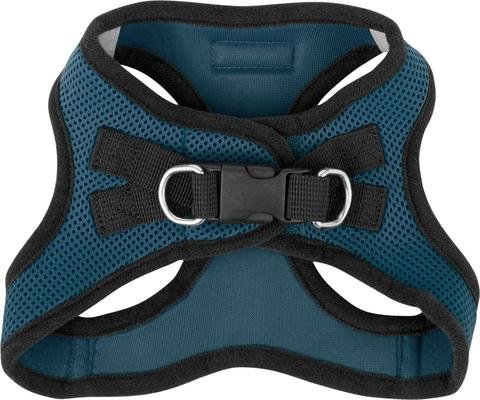 Show full view: Best Pet Supplies Voyager Black Trim Mesh Dog Harness, Blue, Medium slide 2 of 12
