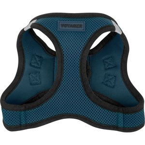 Best Pet Supplies Voyager Black Trim Mesh Dog Harness, Blue, Small