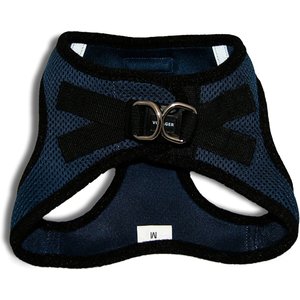 Best Pet Supplies Voyager Black Trim Mesh Dog Harness, Blue, Small