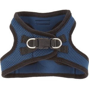 Best Pet Supplies Voyager Black Trim Mesh Dog Harness, Blue, Small