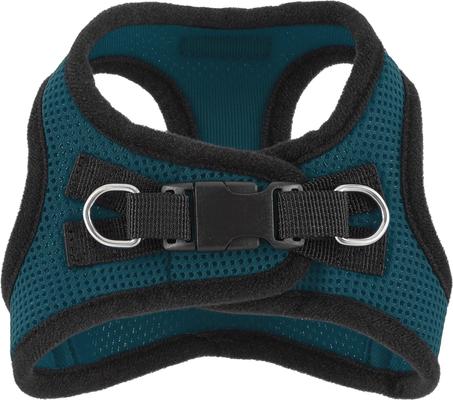 Show full view: Best Pet Supplies Voyager Black Trim Mesh Dog Harness, Blue, X-Small slide 2 of 12