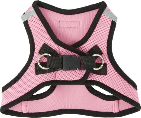 Show full view: Best Pet Supplies Voyager Black Trim Mesh Dog Harness, Pink, Large slide 2 of 12