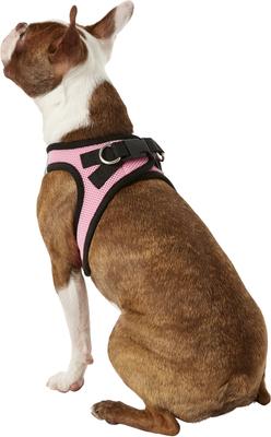 Show full view: Best Pet Supplies Voyager Black Trim Mesh Dog Harness, Pink, Medium slide 6 of 12
