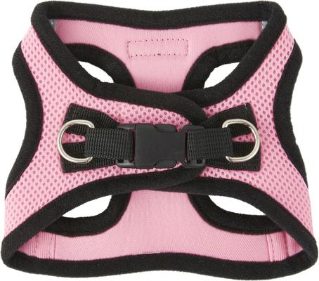 Show full view: Best Pet Supplies Voyager Black Trim Mesh Dog Harness, Pink, X-Small slide 2 of 12